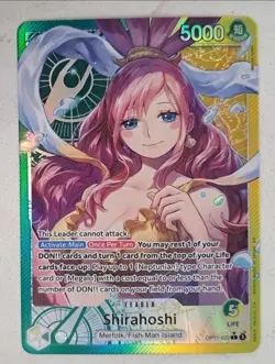 One Piece: Fist of Devine Speed *SHIRAHOSHI* Alt Art OP11-022 L Foil/Holo Card - Image 2