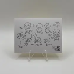 Pokemon Polaroid Oshawott Sketch Art Card ZA STUDIO - Image 1
