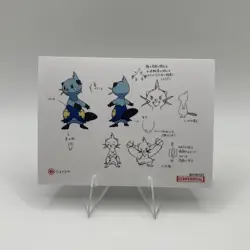 Pokemon Polaroid Dewott Sketch Art Card ZA STUDIO - Image 1