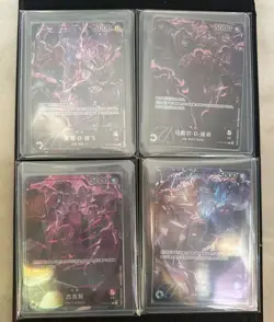 One Piece S-Chinese Card Game Europe America 2nd ANNIVERSARY Set of 4pcs Combo - Image 3