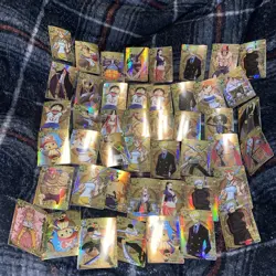 One Piece Anime CCG Trading Cards - Lot Of 46 Cards - Image 1