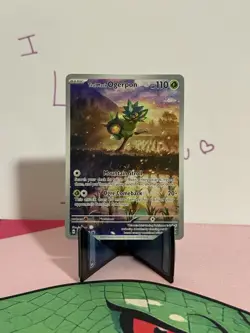 Teal Mask Ogerpon 123 Sv: Scarlet & Violet Promo Cards Holo - Image 1