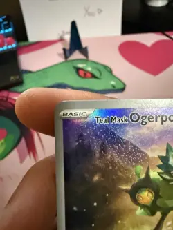 Teal Mask Ogerpon 123 Sv: Scarlet & Violet Promo Cards Holo - Image 4
