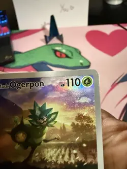 Teal Mask Ogerpon 123 Sv: Scarlet & Violet Promo Cards Holo - Image 5