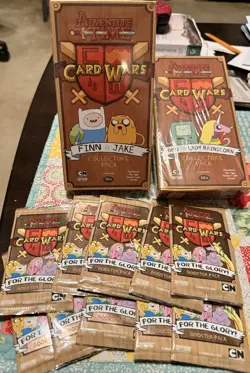 Adventure Time Card Wars Bundle: 2 Finn Vs Jake Collector’s Packs + 10 Boosters - Image 5