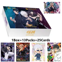 New Jujutsu Kaisen Premium 13 Pack Booster Box Trading Cards JJK Infinite Battle - Image 2