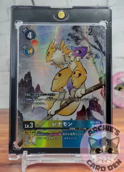 Digimon Card Game JP Renamon Regulation Battle Promo EX4-024 NEARMINT - Image 1