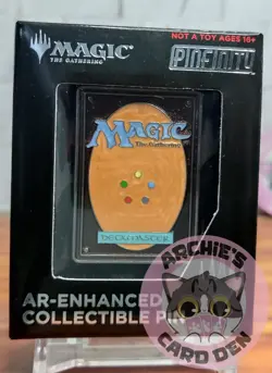 Magic the Gathering Pinfinity AR (Collectible Pin) MTG Card Back - Image 1
