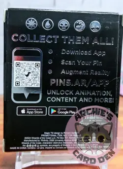 Magic the Gathering Pinfinity AR (Collectible Pin) MTG Card Back - Image 4