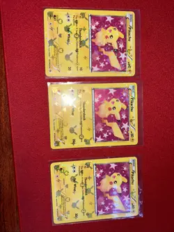 Pokemon Card Pikachu Legendary Treasures Lot Of 3 LP-NM - Image 1