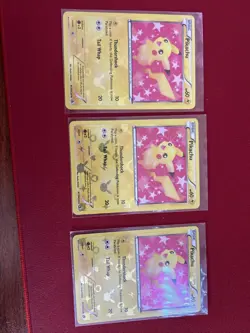 Pokemon Card Pikachu Legendary Treasures Lot Of 3 LP-NM - Image 2