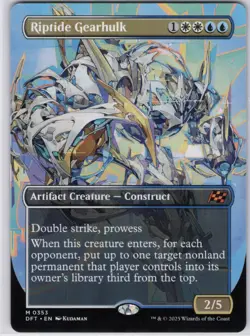Riptide Gearhulk (Borderless) M Aetherdrift 353 NM - Image 1