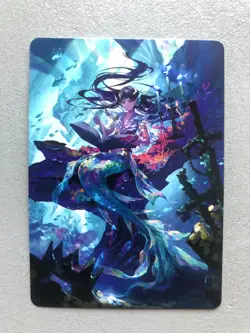 Mtg Carte Magic Wilds of Eldraine Rhystic Study ANime Art series NM - Image 1