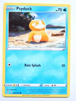 Psyduck 024/203 (NM, Pokemon Card, Evolving Skies, 2021, Water, Common) - Image 1