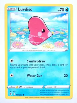 Luvdisc 039/203 (NM, Pokemon Card, Evolving Skies, 2021, Water, Common) - Image 1