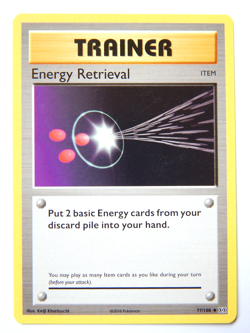 Energy Retrieval 77/108 (NM, Pokemon Card, Evolutions, 2016, Item, Uncommon) - Image 1
