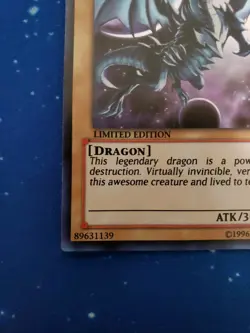 Yugioh Blue-Eyes White Dragon JUMP-EN068 Ultra Rare Limited Edition - Image 4