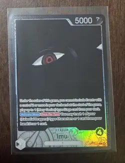One Piece Carrying On His Will TCG Imu (Alternate Art) OP13-079 Leader Holo - Image 1