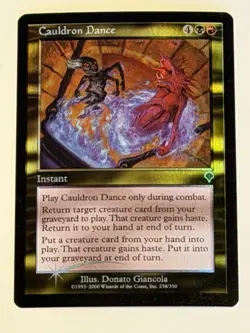 Cauldron Dance Invasion Foil Magic The Gathering MTG Card - Image 1