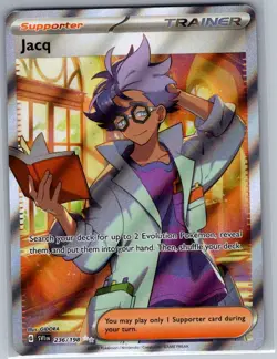 Jacq 236/198 SV01: Scarlet & Violet Base Set - Pokemon Card - NM - Image 1