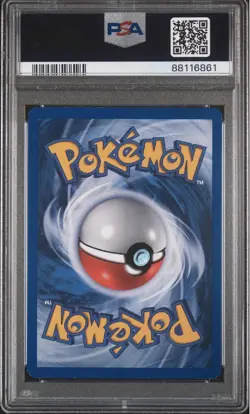2007 Pokemon Pikachu Holo Inverted Back Error Pop Series 5, Card 12/17 PSA 6 - Image 2