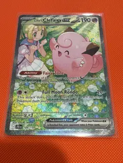 Pokemon TCG Lillies Clefairy EX Journey Together Card 184/159 Sir Mint - Image 1