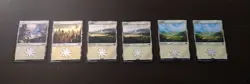 42x Foil Basic Land Plains Magic The Gathering Card Lot /Used/MTG/ Assorted Sets - Image 2