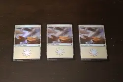 42x Foil Basic Land Plains Magic The Gathering Card Lot /Used/MTG/ Assorted Sets - Image 3