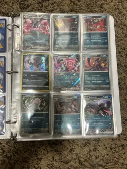 Pokemon Binder w/ 180 Pokemon TCG Trading Cards Collection - Image 2