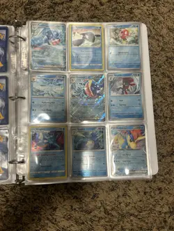 Pokemon Binder w/ 180 Pokemon TCG Trading Cards Collection - Image 5