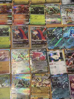 Pokemon Bulk Mixed Card Lot Chinese And Korean RR SR AR Holos Commons - Image 3