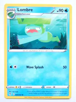 Lombre 033/203 (NM, Pokemon Card, Evolving Skies, 2021, Water, Uncommon) - Image 1