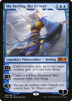 Mu Yanling, Sky Dancer | MTG Core Set 2020 #068 | M/NM - Image 1