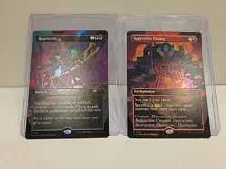 Reprocess & Agressive Mining (Galaxy Foil) Secret Lair Drop - Image 1