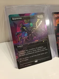 Reprocess & Agressive Mining (Galaxy Foil) Secret Lair Drop - Image 2