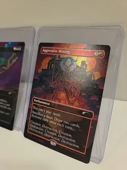 Reprocess & Agressive Mining (Galaxy Foil) Secret Lair Drop - Image 3