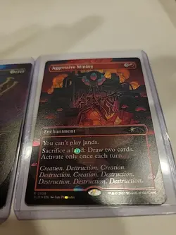 Reprocess & Agressive Mining (Galaxy Foil) Secret Lair Drop - Image 5