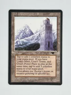 MTG URZA’S TOWER (Mountains) Antiquities Regular NM/MT Magic The Gathering - Image 1