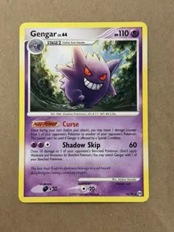 Gengar - 16/99 - Diamond & Pearl - Arceus - Non Holo - Pokemon TCG 2009 - LP+ - Image 1