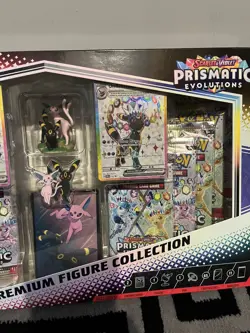 Pokemon TCG Prismatic Evolutions Premium Figure Collection - ✅Brand New Sealed - Image 2
