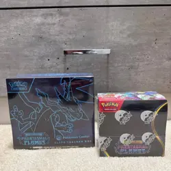 Phantasmal Flames Pokemon Center ETB and Booster Box Bundle - Image 1