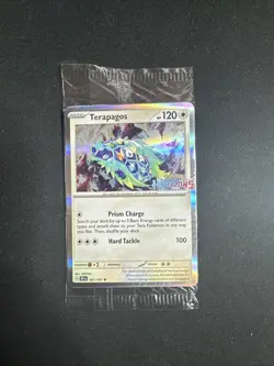 Pokemon Terapagos Surging Sparks Stamped Horizons Promo SEALED 161/191 - Image 1