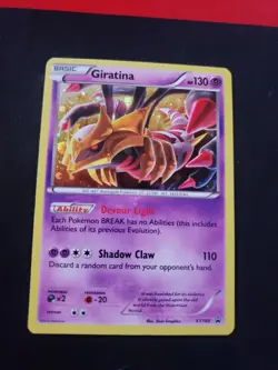Pokemon Giratina XY184 XY Black Star Promo Holo - Image 1