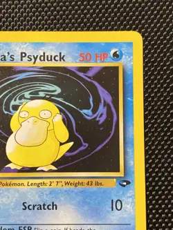 Sabrina's Psyduck 99/132 1st Edition Gym Challenge Common Pokemon Card LP/NM - Image 3