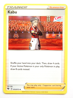 Kabu 055/073 (NM, Pokemon Card, Champion's Path, Trainer, Supporter, Uncommon) - Image 1