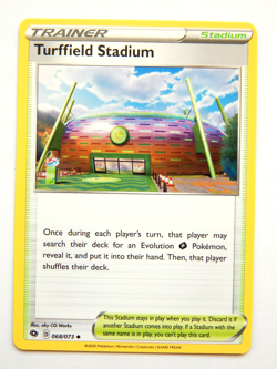 Turffield Stadium 068/073 (NM, Pokemon Card, Champion's Path, Trainer, Uncommon) - Image 1