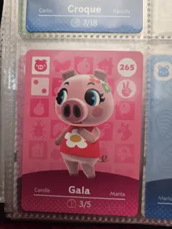 Animal Crossing Nintendo Amiibo - GALA #265 - Series 3 Authentic Card - Image 1