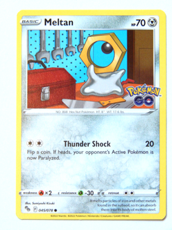 Meltan 045/078 (NM, Pokemon Card, Pokemon Go, 2022, Metal, Common) - Image 1