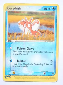 Corphish 52/97 (MP, Pokemon Card, EX Dragon, 2003, Water, Common) - Image 1