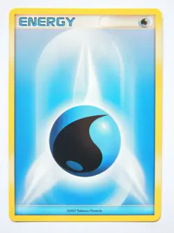 Energy Unnumbered (LP, Pokemon Card, 2007, Water, Common) - Image 1